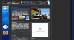 Desktop Screenshot of friscotint.com